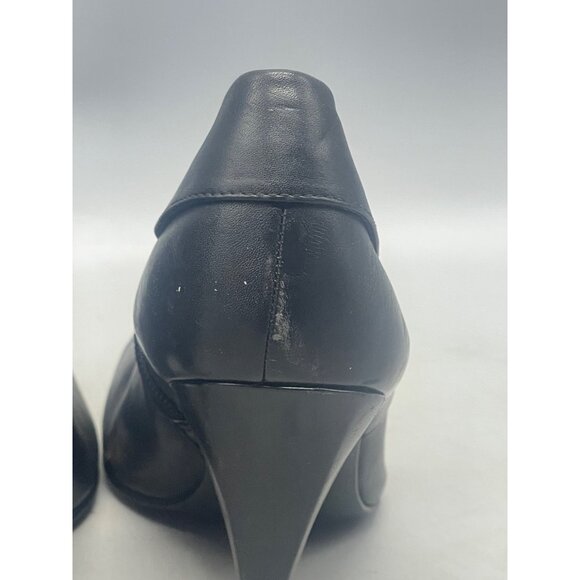 guess marciano stiletto 3" heel ankle boots black zip pointed toe size 8.5M READ - Picture 3 of 9